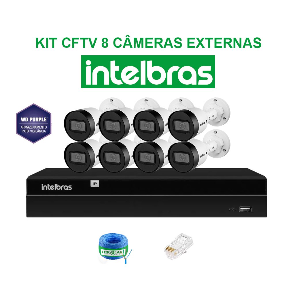 Kit Cftv Intelbras C Meras Ip Hiroakicftv Instala O De C Meras De Seguran A