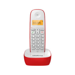 Telefone Sem Fio TS 7510 Vermelho com Identificador - Intelbras