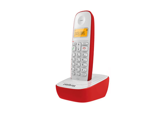 Telefone Sem Fio TS 7510 Vermelho com Identificador - Intelbras - Imagem 2