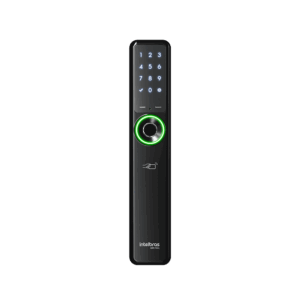 Fechadura Digital MFR 7001 Preta com Biometria e App | Intelbras