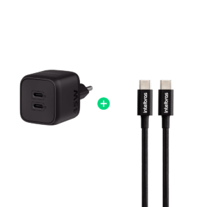 Kit Carregador Turbo EC 20 Power 45W + Cabo USB-C Nylon 1,5 m Intelbras