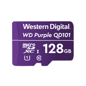 Cartão microSD 128GB WD Purple | Intelbras