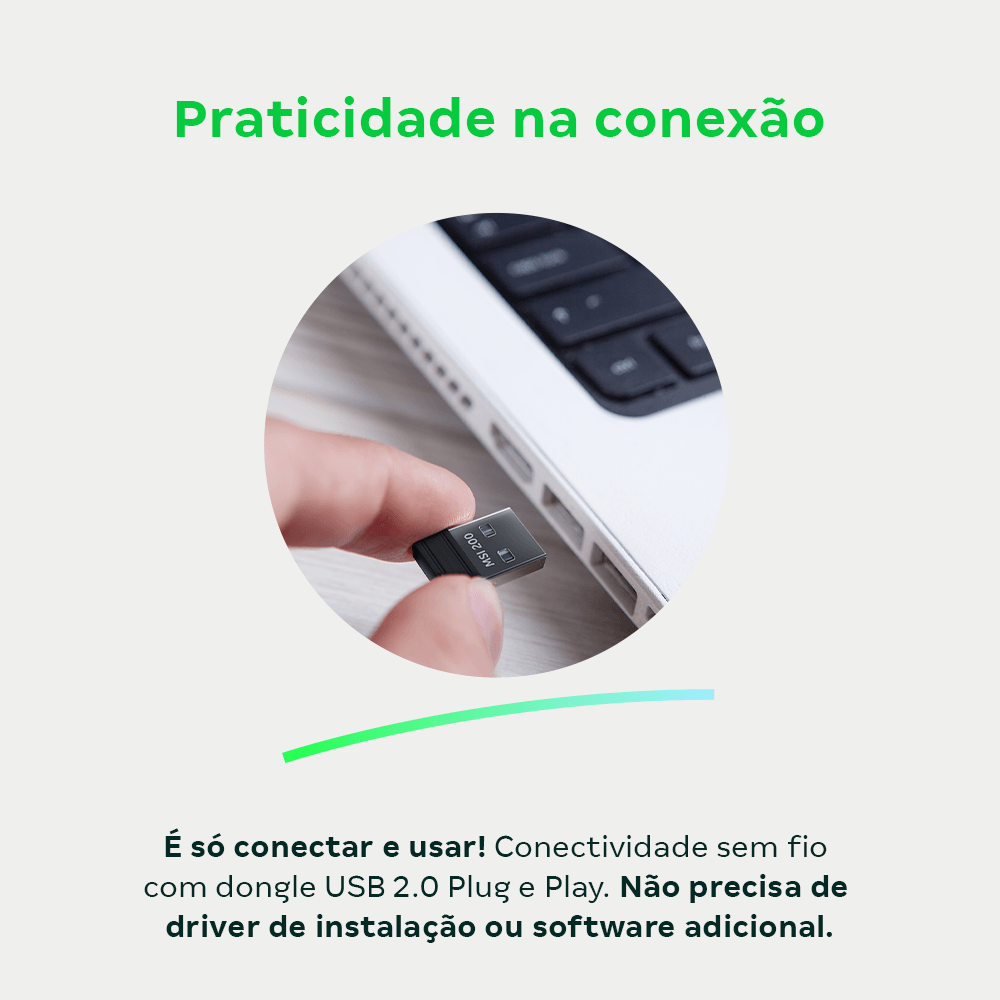 Mouse sem Fio MSI200 Sem Fio Intelbras - Imagem 4