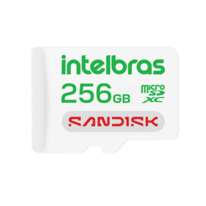 Cartão Micro SD 256GB Intelbras - Sandisk
