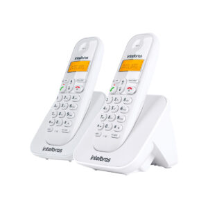 Combo Telefone sem fio + Ramal Intelbras TS 3112 Branco Intelbras