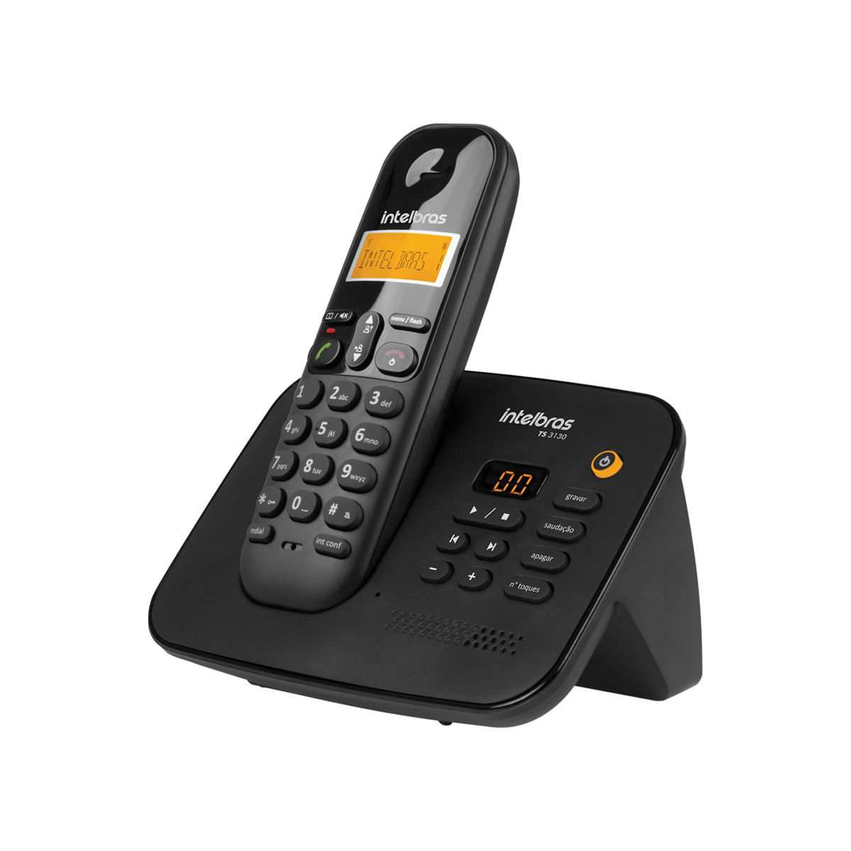 Telefone sem Fio Digital com Secretária Eletrônica Intelbras TS 3130 - Imagem 2