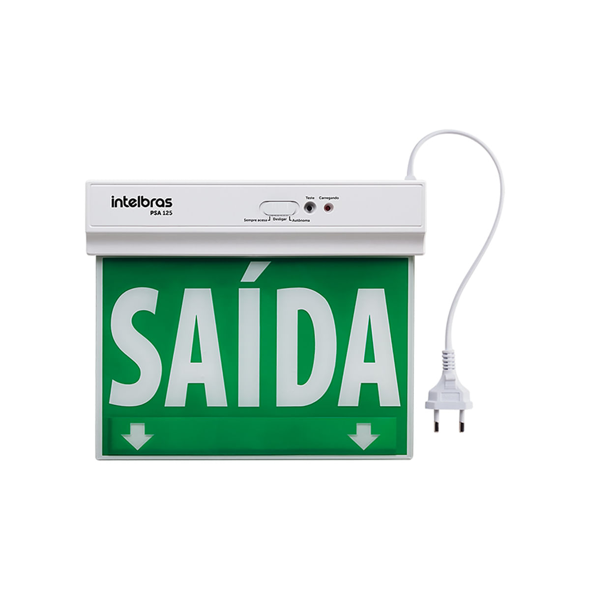 Placa de Sinalização Sempre Acesa Intelbras PSA 125 Face Única - Imagem 2