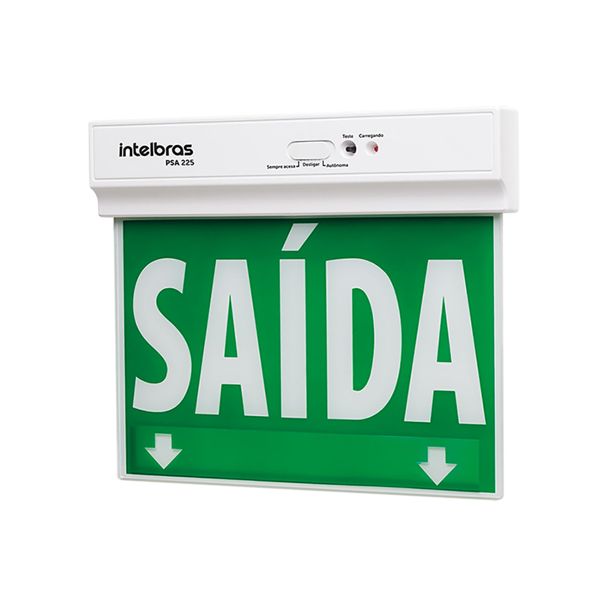 Placa de Sinalização Sempre Acesa Intelbras PSA 225 Dupla Face - Imagem 2