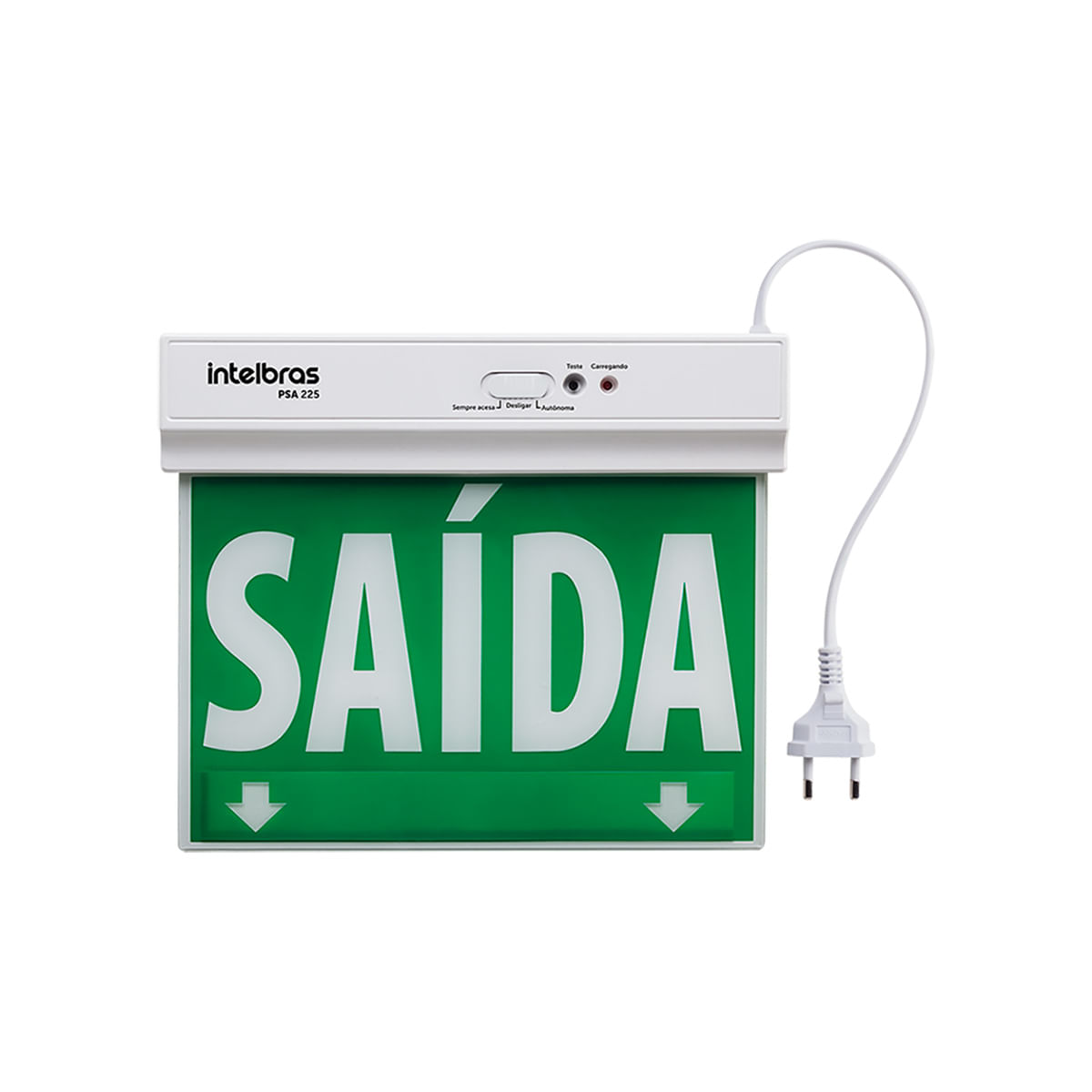 Placa de Sinalização Sempre Acesa Intelbras PSA 225 Dupla Face - Imagem 3