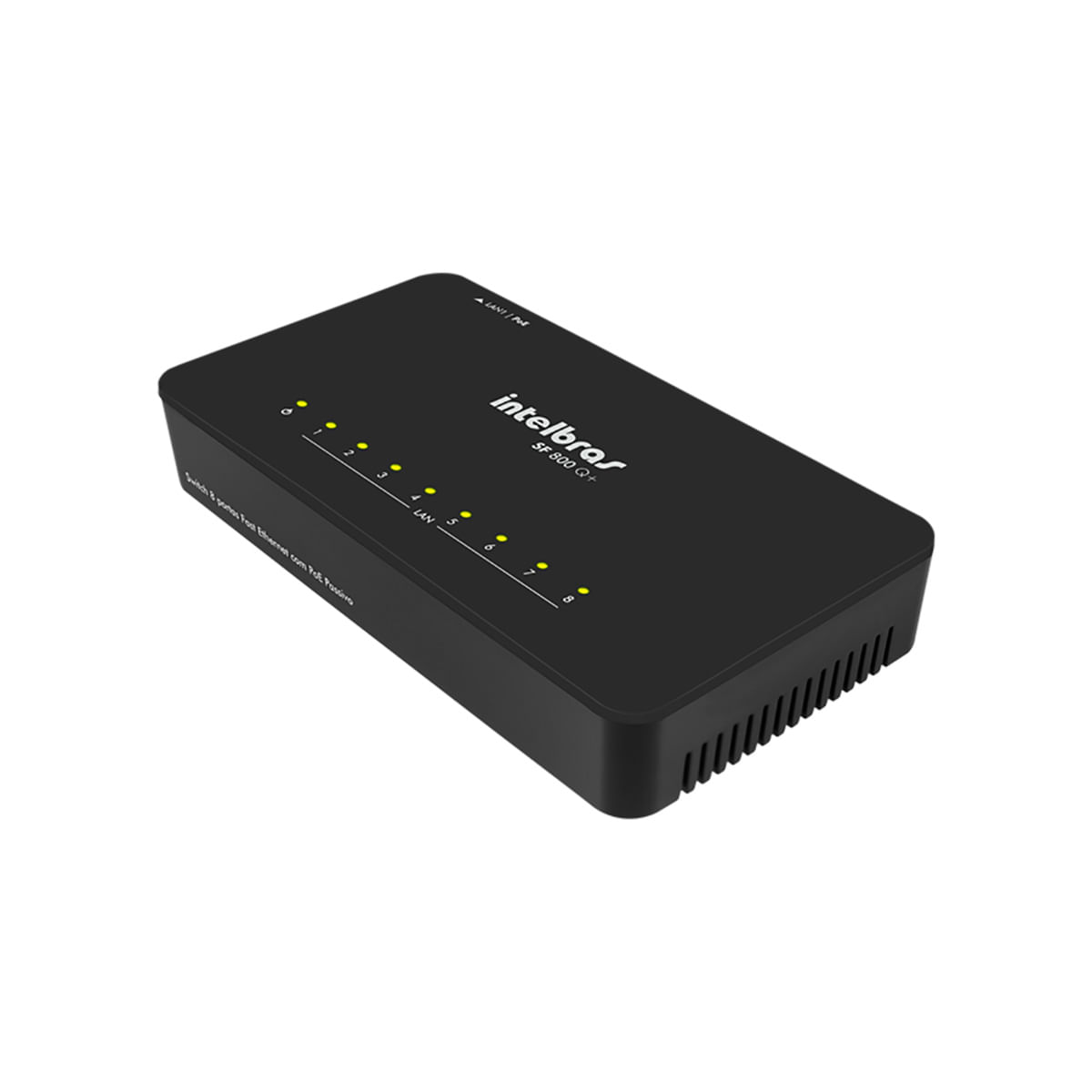 Switch 8 Portas Fast SF 800 Q+ Preto Intelbras - Imagem 5