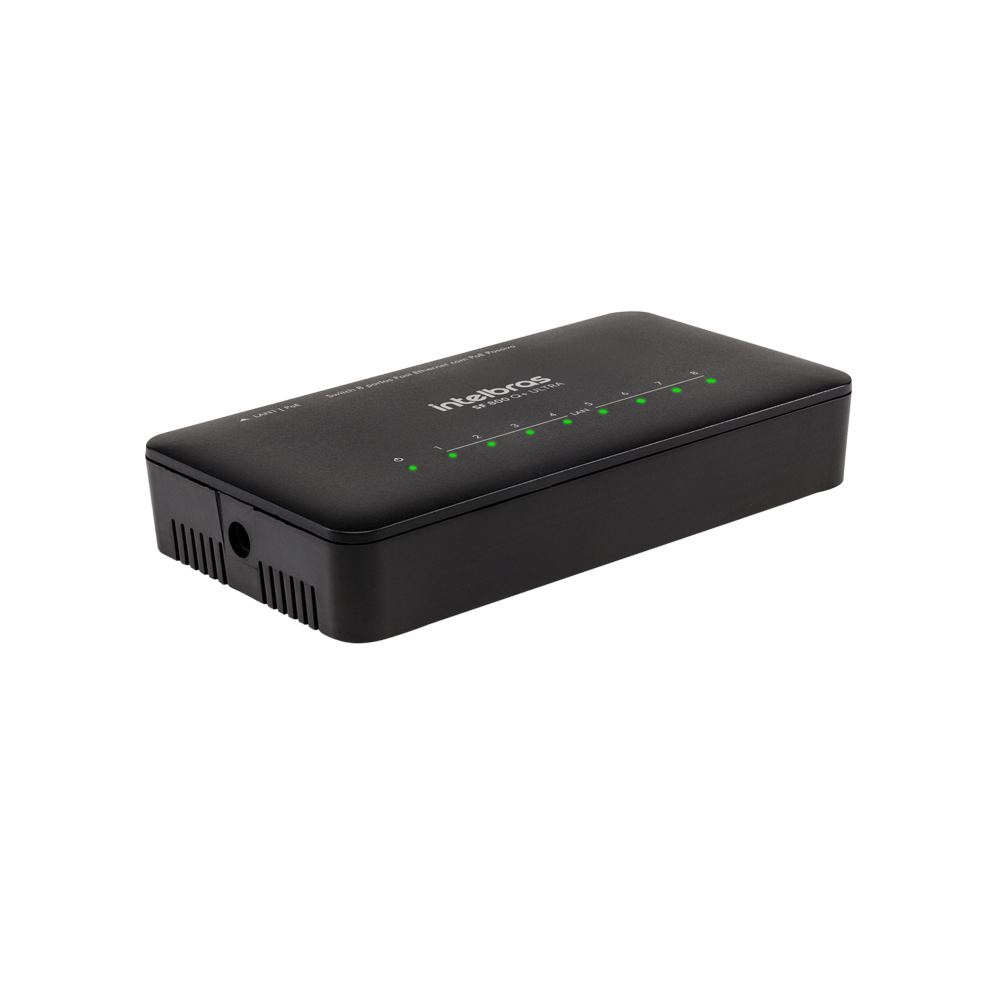 Switch 8 Portas Fast SF 800 Q+ Preto Intelbras - Imagem 2