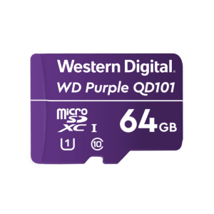 Cartão microSD 64GB WD Purple | Intelbras