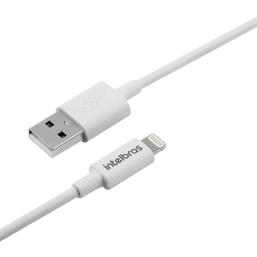 Cabo USB-A para Lightning 1,2m PVC EUAL 12PB | Intelbras - Imagem 3