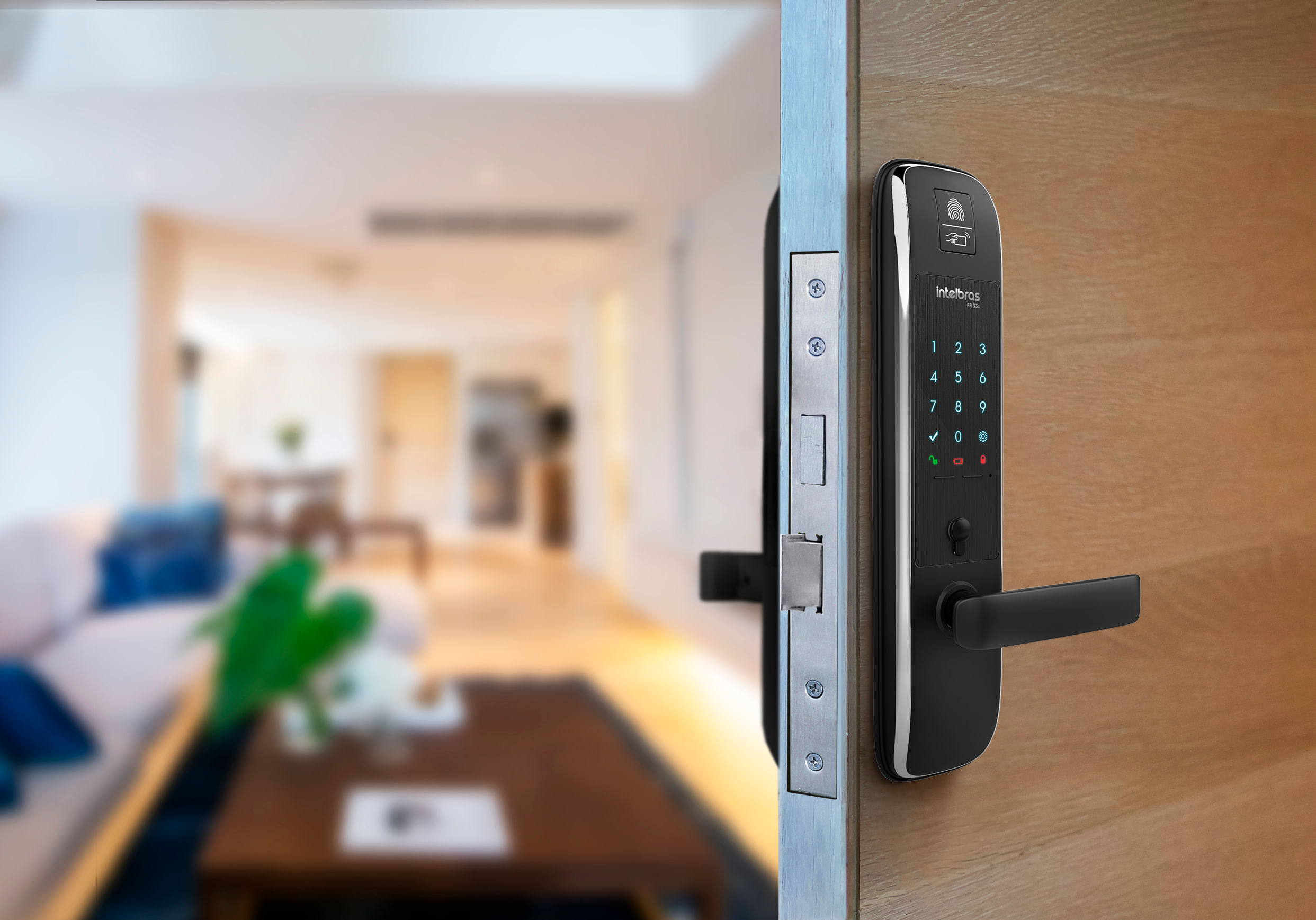 Fechadura Digital FR 331 com Biometria e Senha | Intelbras - Imagem 5