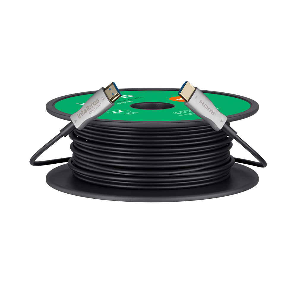 Cabo HDMI Fibra Óptica 2.0 CHFO 2040 Intelbras - Imagem 2