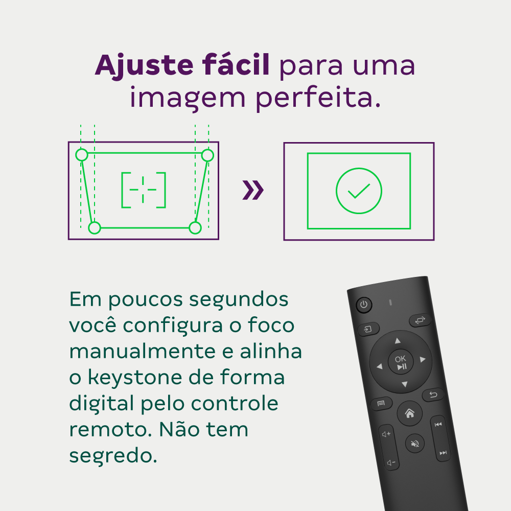Projetor PFL 5211 Intelbras Preto - Imagem 3