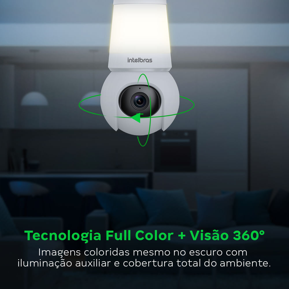 Câmera Inteligente iM6 com Conector E27 Intelbras - Imagem 5