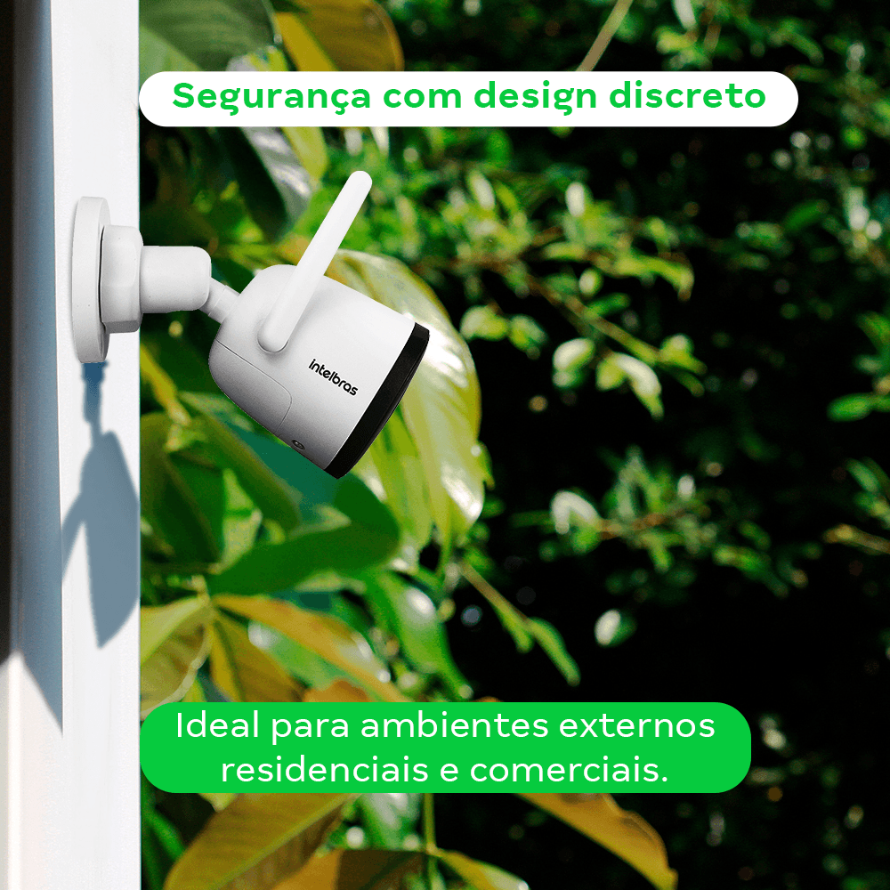 Câmera Inteligente Wi-Fi iM5 SC Full HD Branca Intelbras - Imagem 3