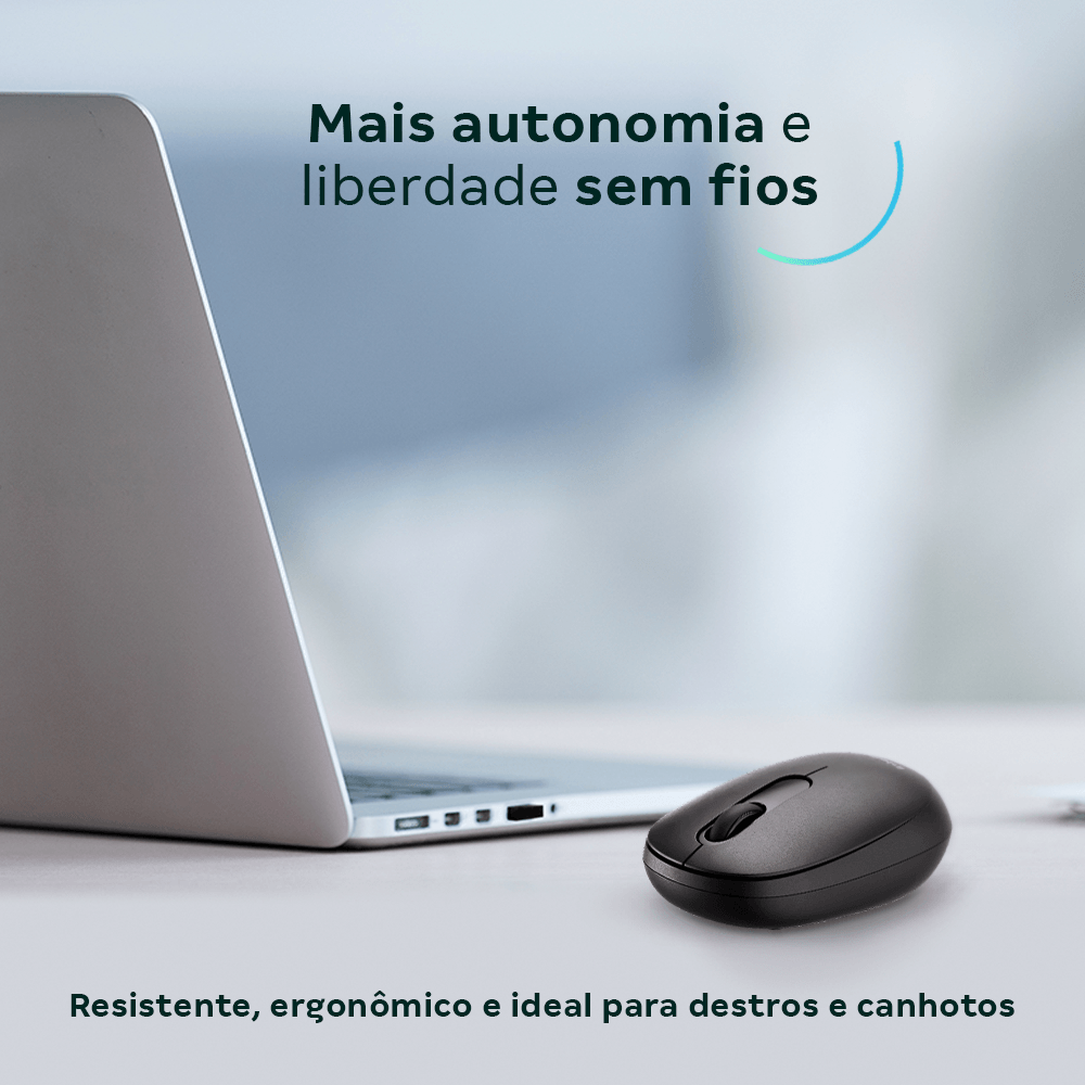 Mouse Sem Fio MSI 1020 Intelbras - Imagem 4