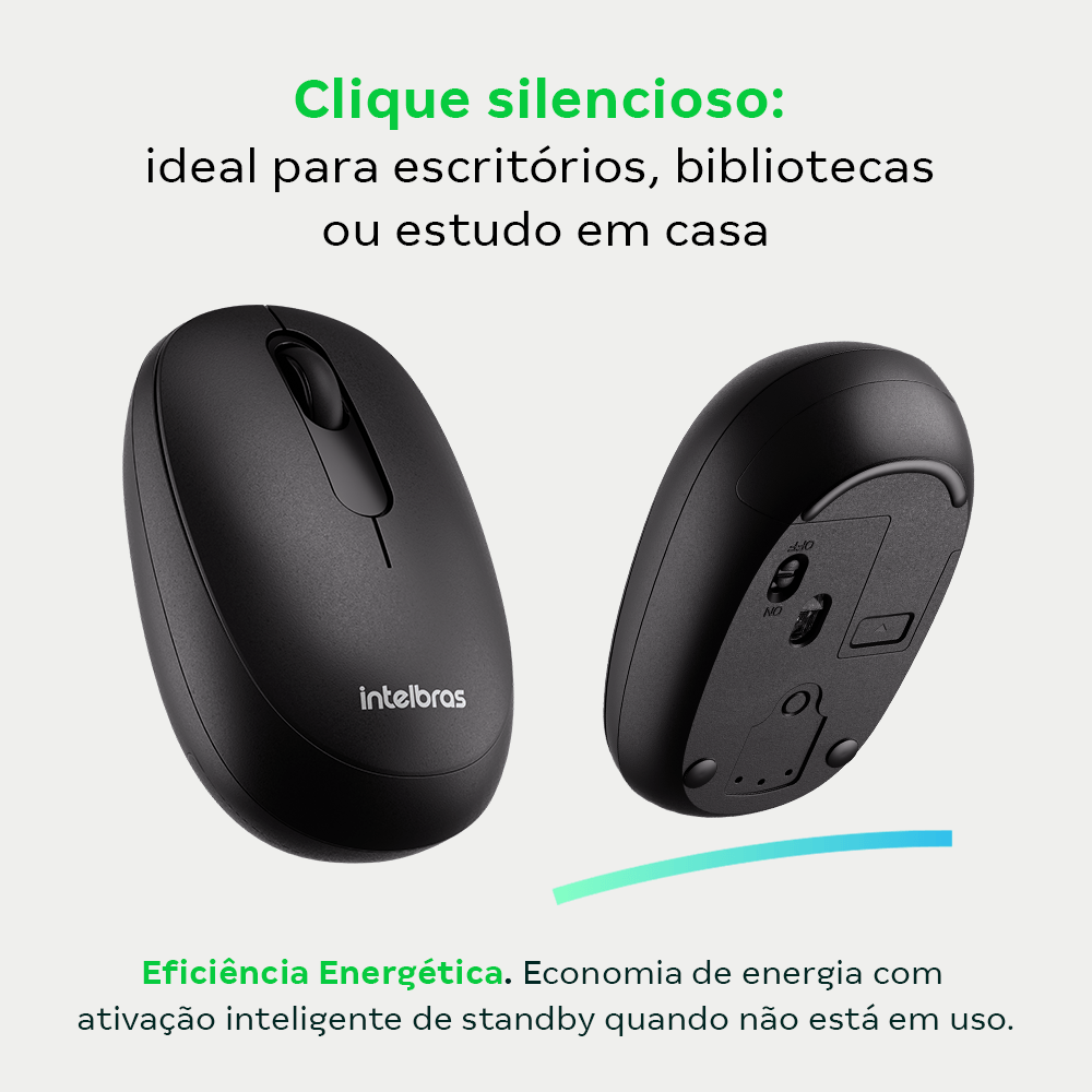 Mouse Sem Fio MSI 1020 Intelbras - Imagem 5