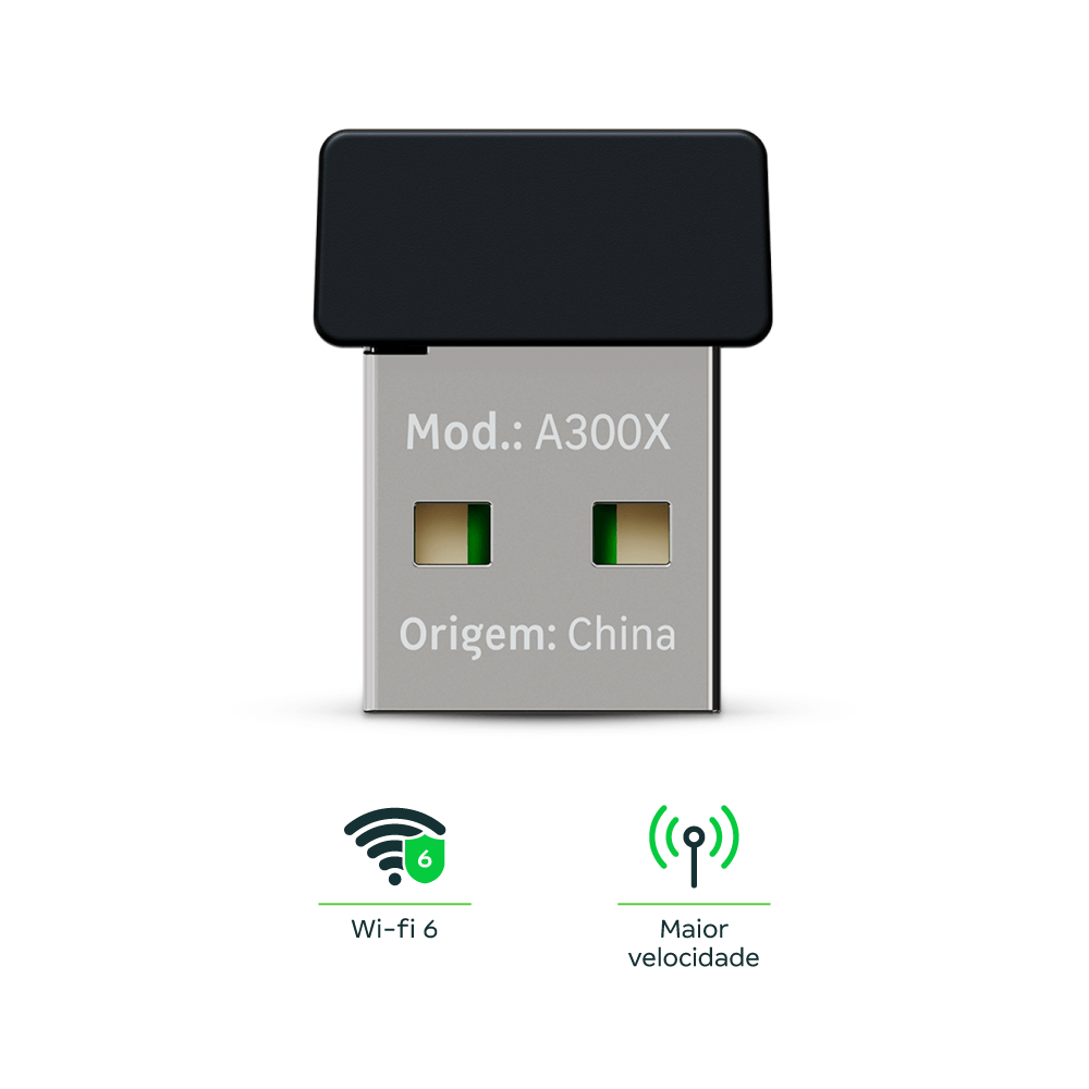 Adaptador USB Wi-Fi A300X Intelbras - Imagem 2