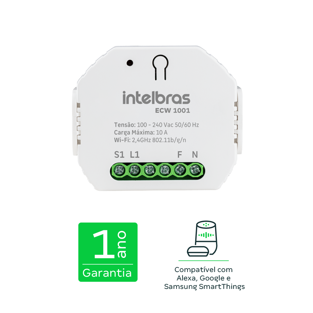 Controlador De Cargas WI-FI 1 Canal ECW 1001 - Imagem 2
