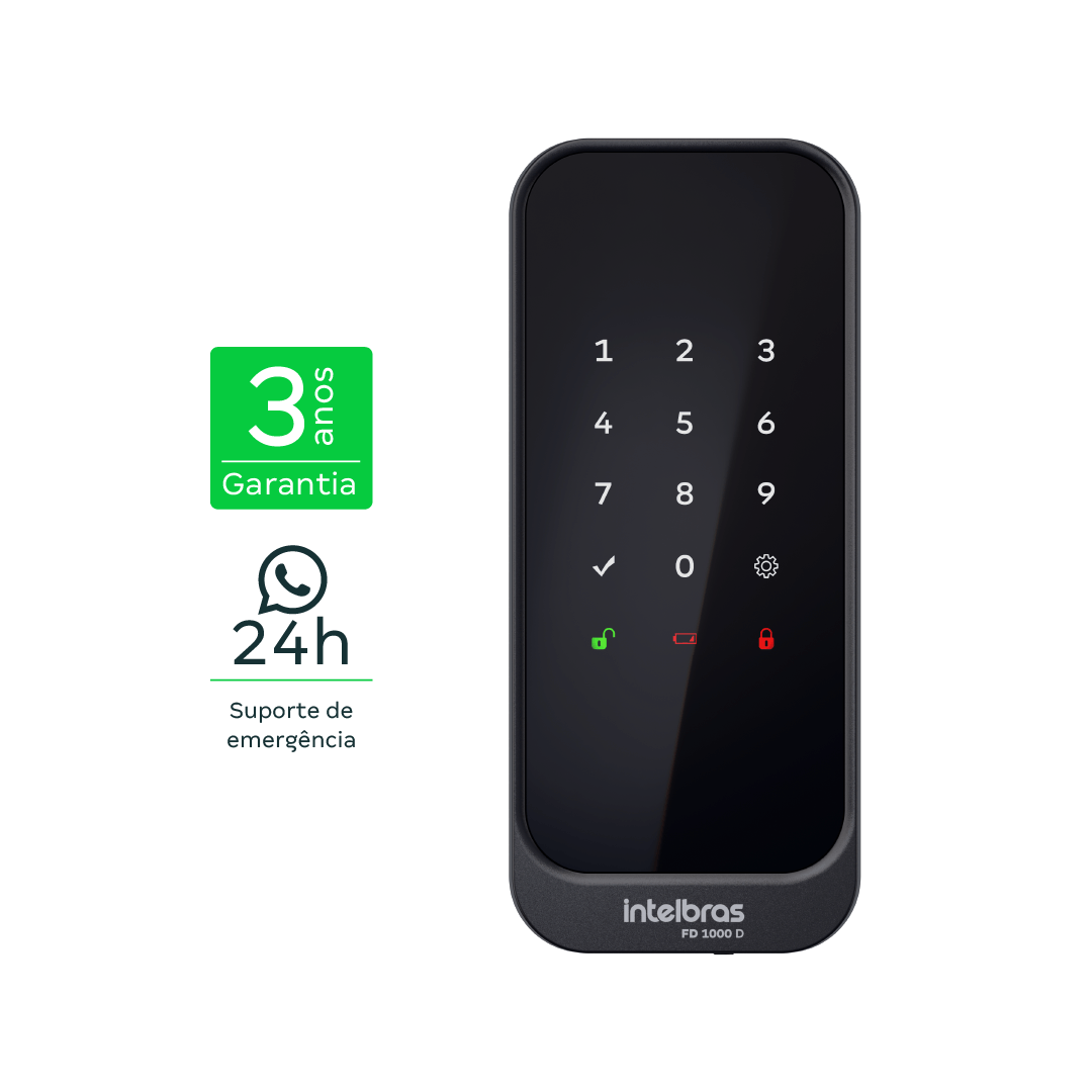 Fechadura Digital de Sobrepor FD 1000 D Intelbras - Imagem 2