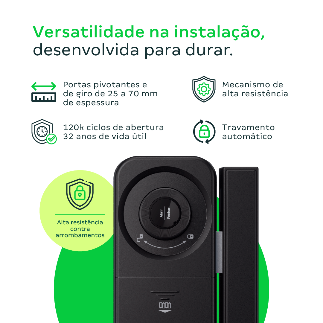 Fechadura Digital de Sobrepor FD 1000 D Intelbras - Imagem 5