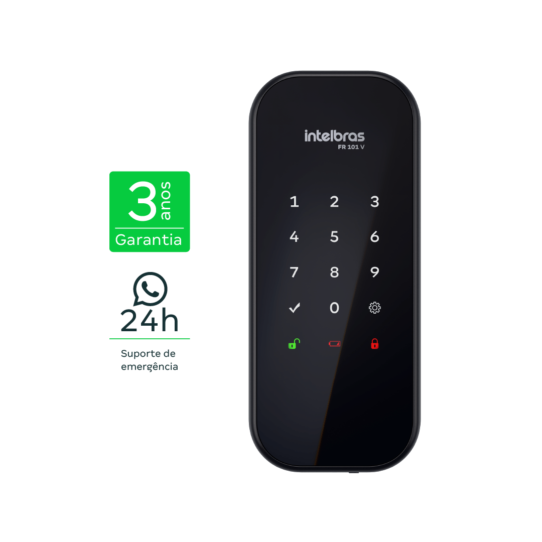 Fechadura Digital de Sobrepor FR 101 V Intelbras - Imagem 2