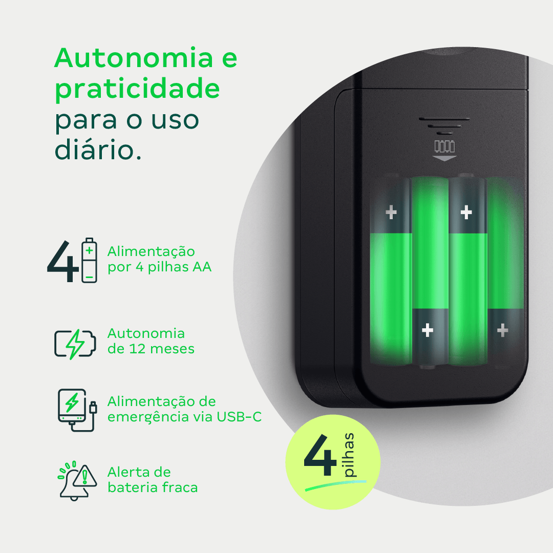 Fechadura Digital de Sobrepor FR 101 V Intelbras - Imagem 4