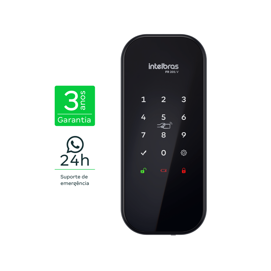 Fechadura Digital de Sobrepor FR 201 V Intelbras - Imagem 2