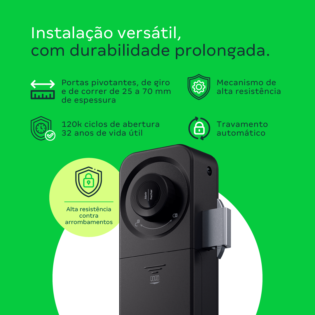 Fechadura Digital de Sobrepor FR 201 V Intelbras - Imagem 5