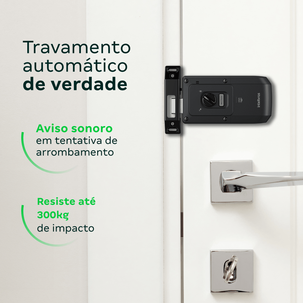 Fechadura Digital de Sobrepor FR 102 com Senha | Intelbras - Imagem 5