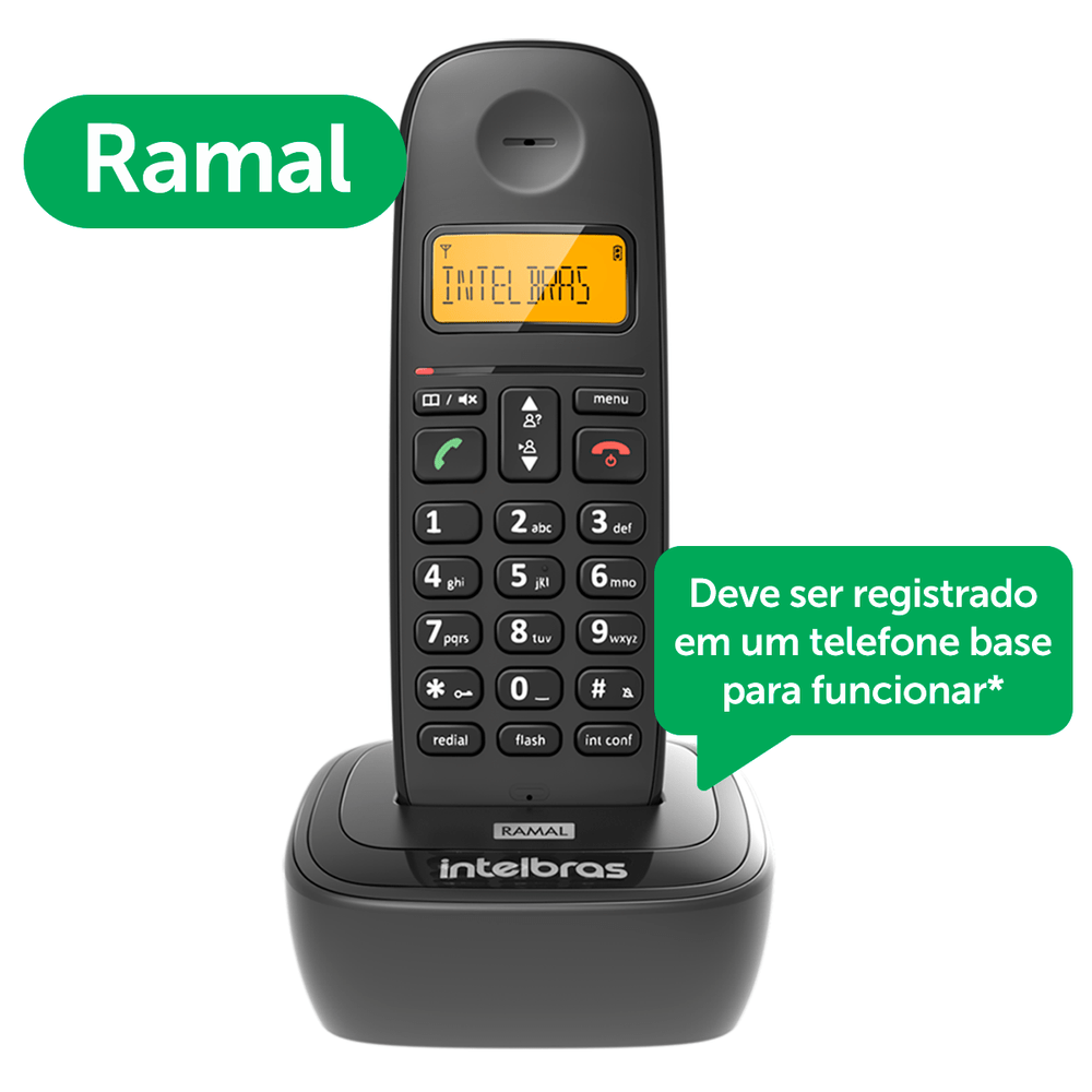 Ramal sem Fio TS 2511 Intelbras - Imagem 3