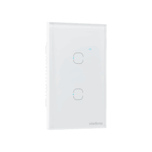 Interruptor Touch WI-FI 2 Teclas EIW 1002 Branco
