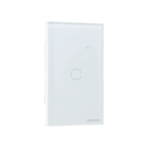 Interruptor Inteligente Touch 1 Botão EIZ 1001 Branco Intelbras