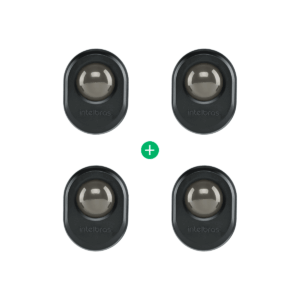 Kit Interruptor Sensor de Presença ESPI 360 A Preto - 4 unidades