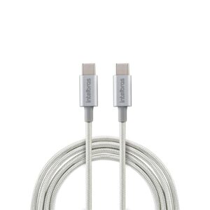 Cabo USB-C para USB-C 1,5m EUCC 15NB | Intelbras