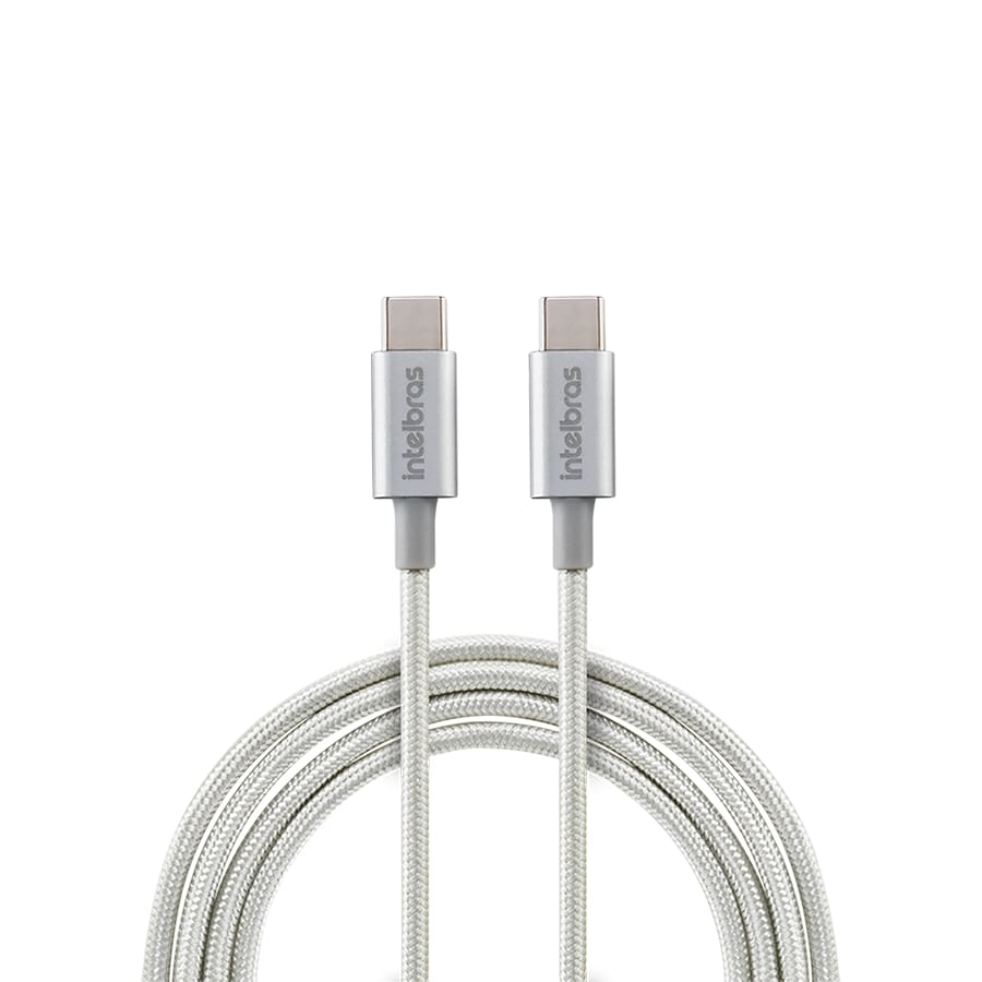 Cabo USB-C para USB-C 1,5m EUCC 15NB | Intelbras