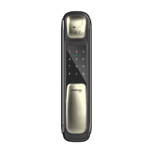Fechadura Digital Push & Pull com Biometria FR 630 Intelbras