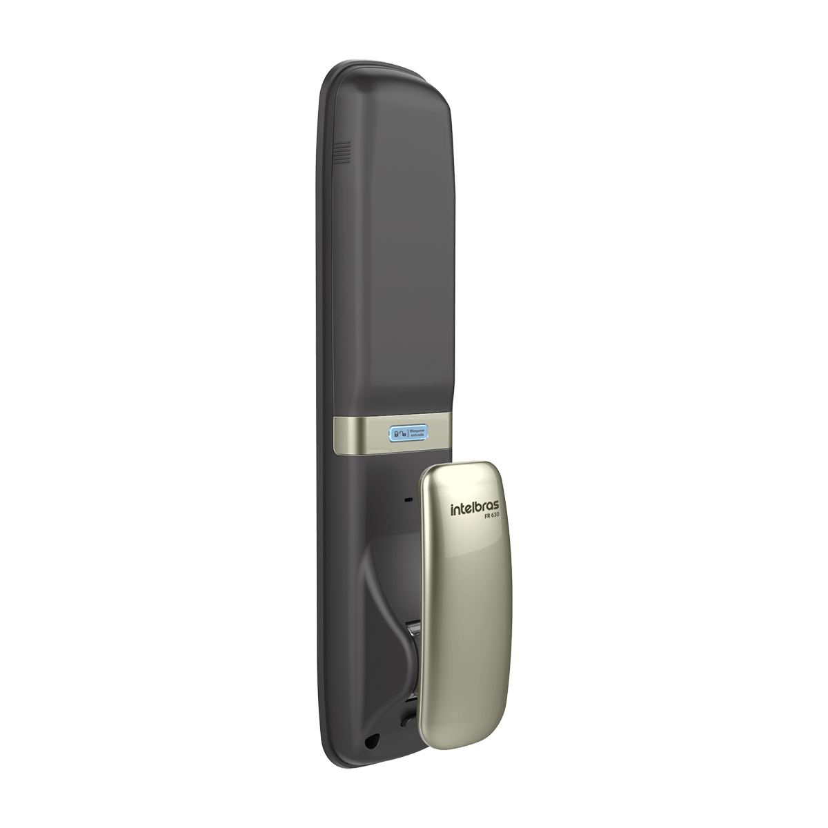 Fechadura Digital Push & Pull com Biometria FR 630 Intelbras - Imagem 5