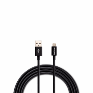 Cabo USB - Micro USB 1,2m PVC Preto Intelbras EUAB 12PP