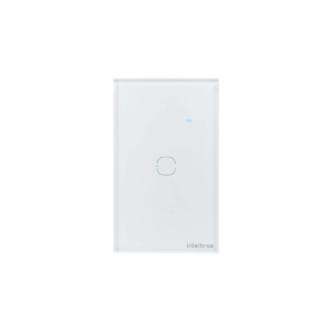 Interruptor Inteligente Touch Wi-Fi 1 Tecla EWS 1001 Branco Intelbras