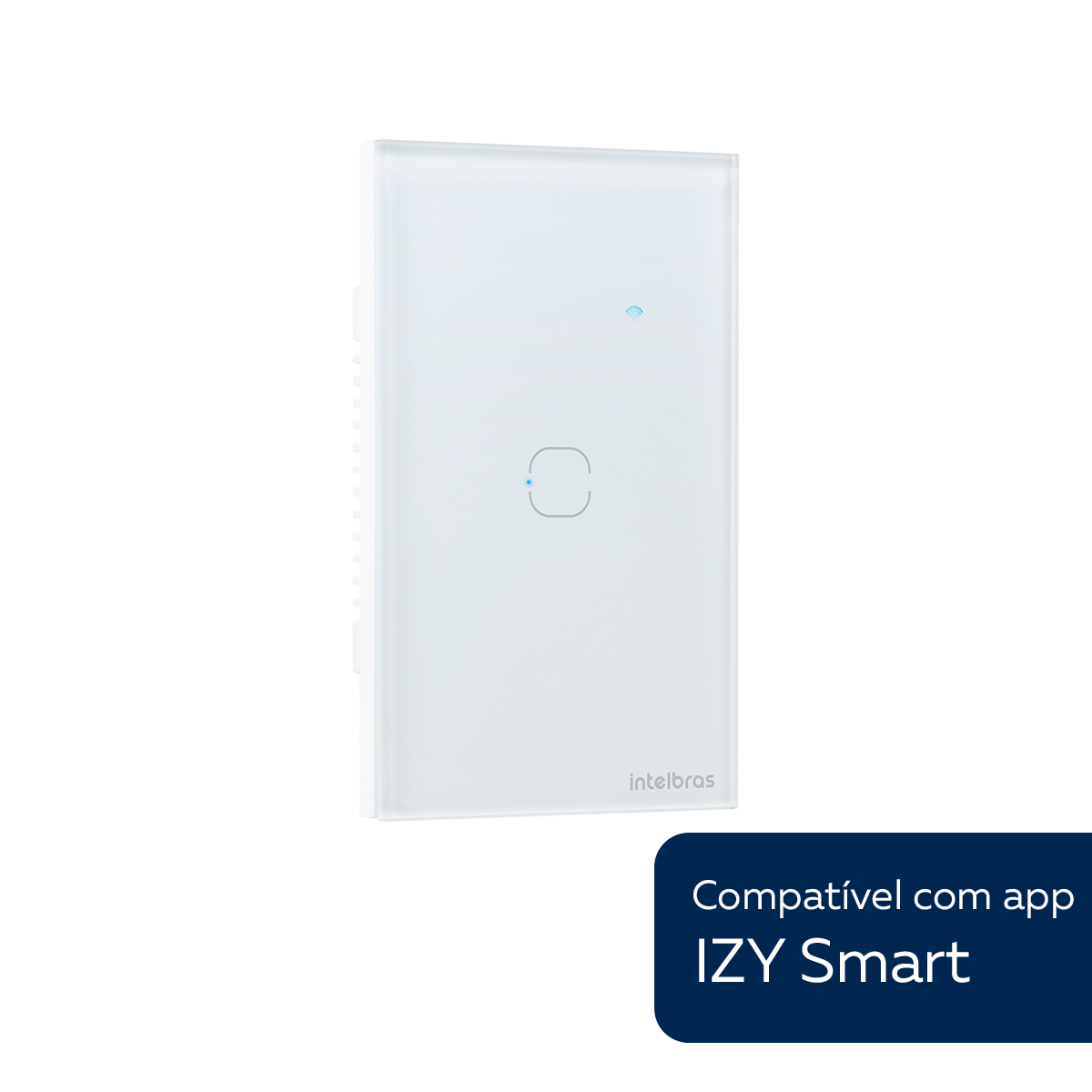 Kit Casa Inteligente Interruptor Touch EWS 1001 Branco Intelbras - 3 unidades - Imagem 3