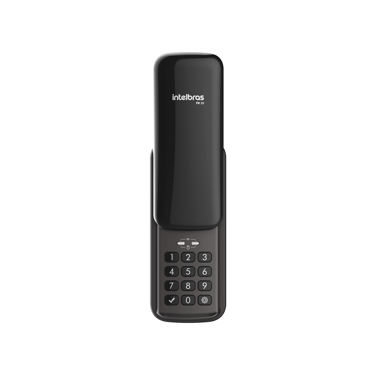 Fechadura Digital de Sobrepor FR 10 Preto | Intelbras