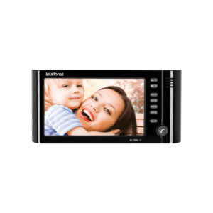 Módulo Interno Videoporteiro Intelbras IV 7000 HF Preto