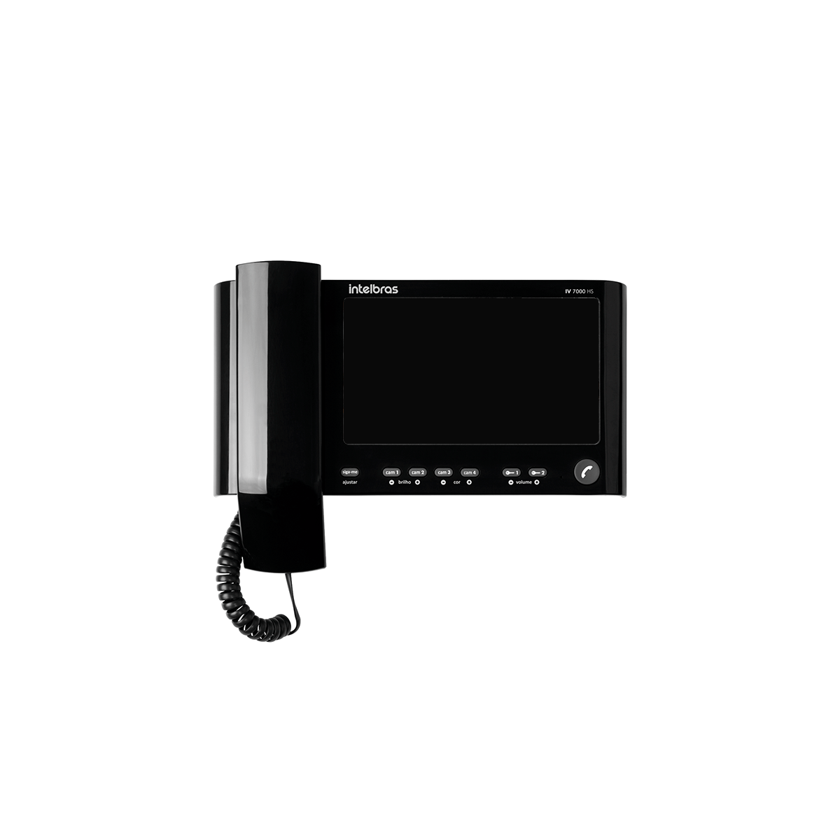 Módulo Interno Videoporteiro Intelbras IV 7000 HS Preto - Imagem 2