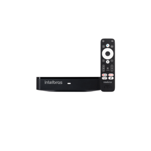 Smart TV Box 4K - Chromecast e Comandos de Voz | Intelbras