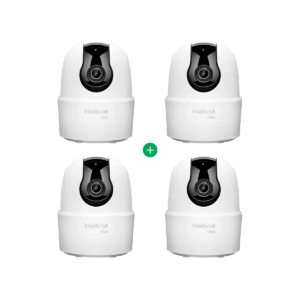 Kit Câmera de Vídeo Wi-Fi Full HD Intelbras IME 360 C - 4 Unidades