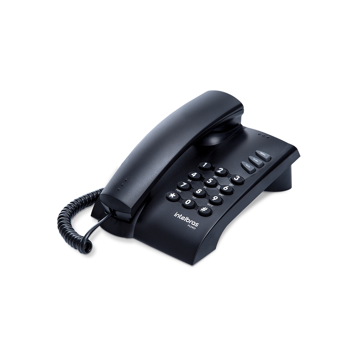 Telefone com Fio Intelbras Pleno sem chave Grafite - Imagem 2